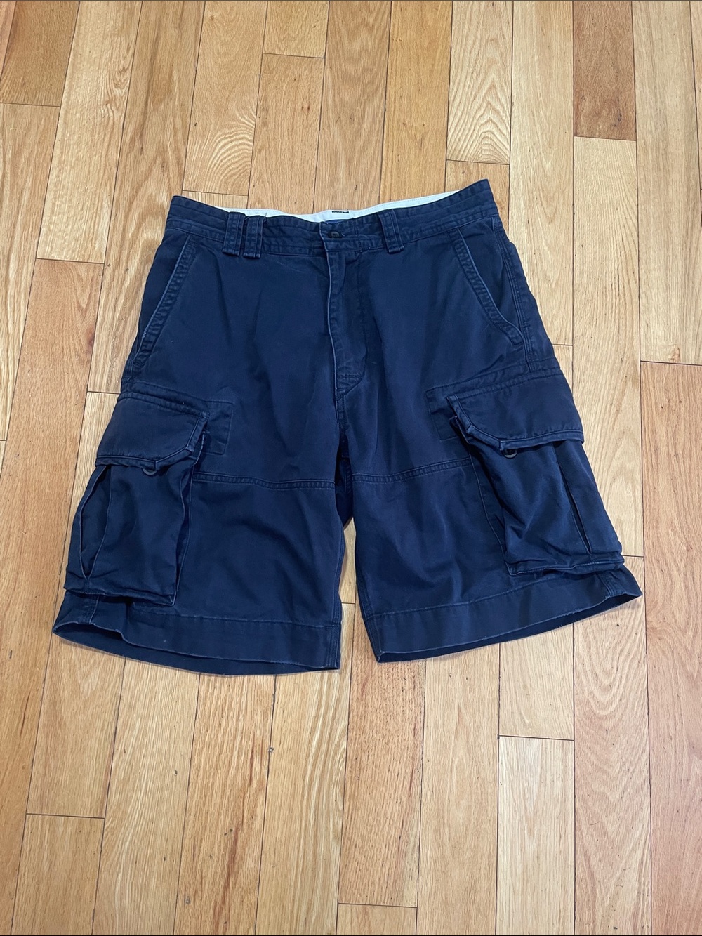 Polo by Ralph Lauren Navy Cargo Shorts with Patch Pockets